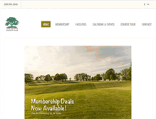 Tablet Screenshot of lakecalhouncountryclub.com